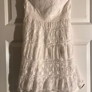Abercrombie Fitch white dress